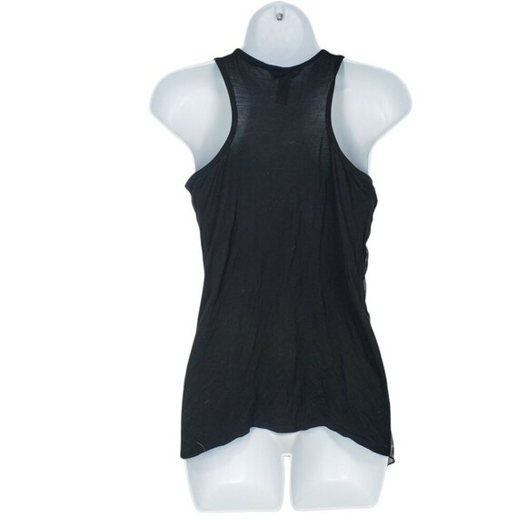 CAbi Heart of Love Black Overlay Tank Tunic Top Women's‎ Size Small - Picture 3 of 7